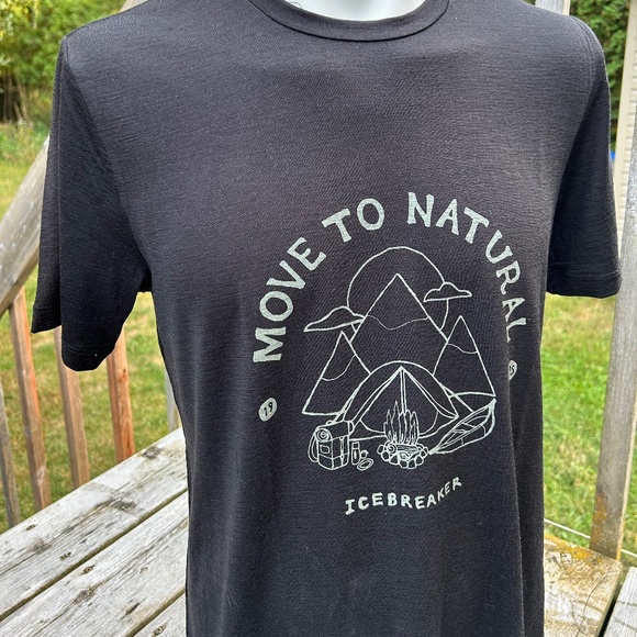 Icebreaker⎪ Icebreaker Tech Lite II Canopy Camper Merino short sleeve T-shirt - Picture 5 of 9